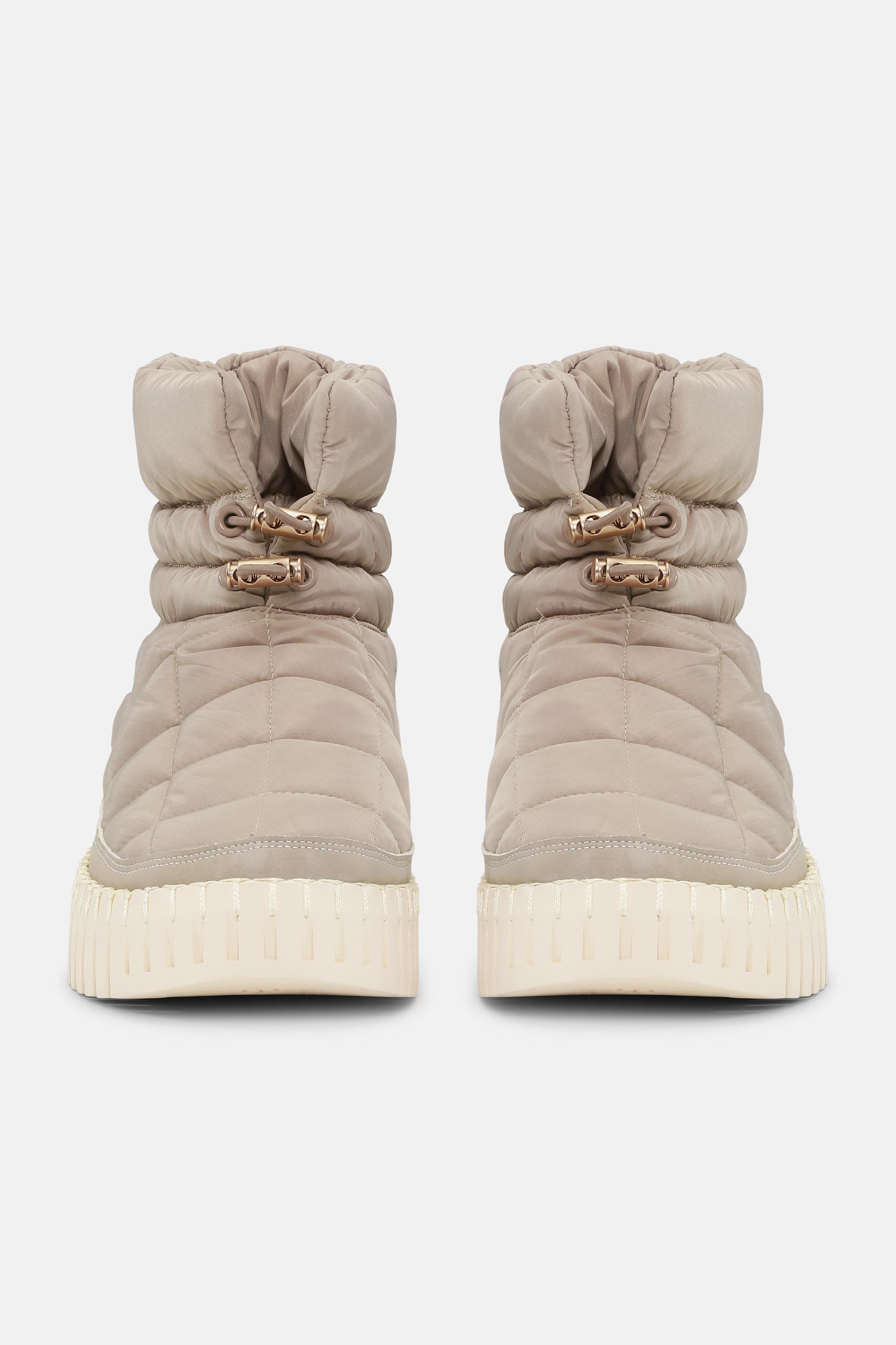 Tulip Padded Winter Boot - Wheat Pearled Ivory